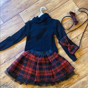 Gorgeous girl’s Christmas outfit size 5/6